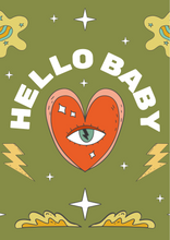 Afbeelding in Gallery-weergave laden, Digitale poster Hello Baby
