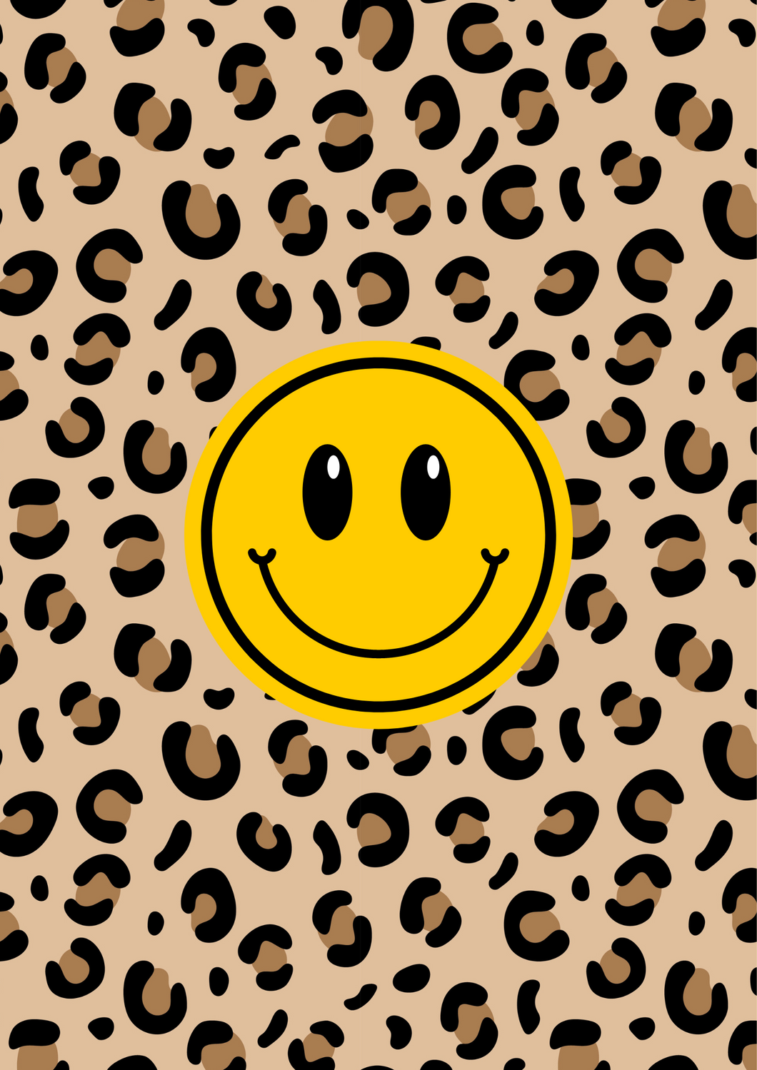 Poster Smiley Yellow Leo
