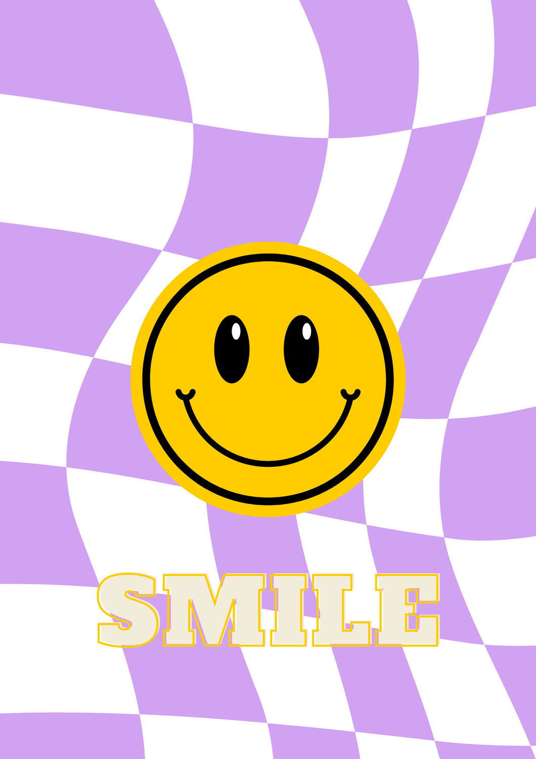 Digitale poster Smile